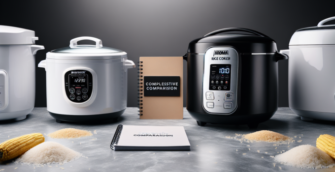black and decker vs aroma rice cooker