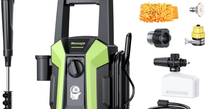 Munojer pressure washer review