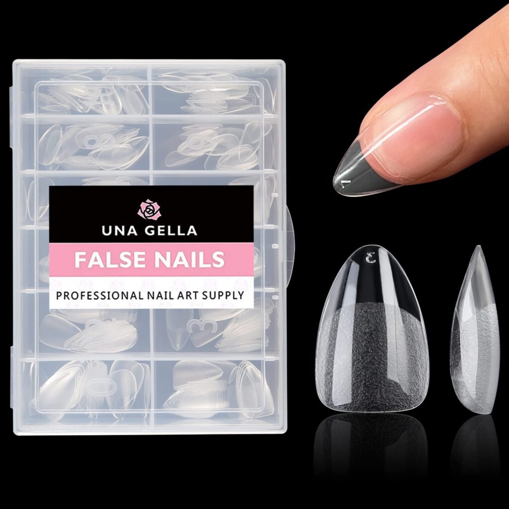 UNA GELLA false nail tips review