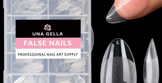 UNA GELLA false nail tips review