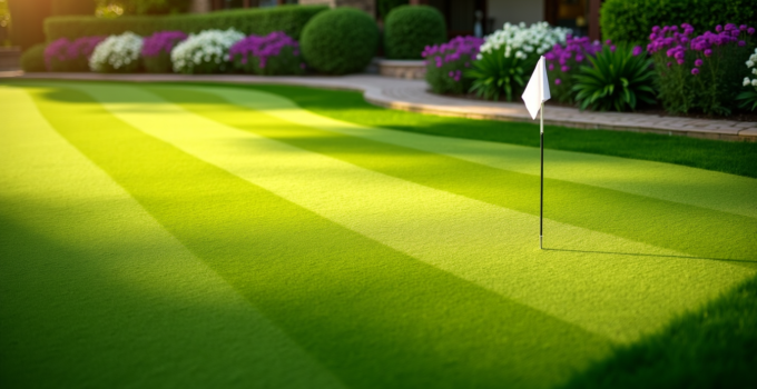 how to make lawn like a putting green