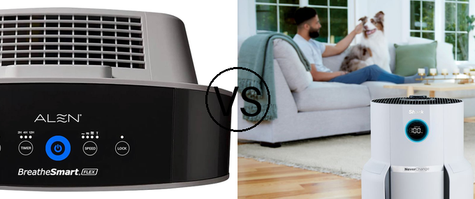 alen air purifier vs iqmax