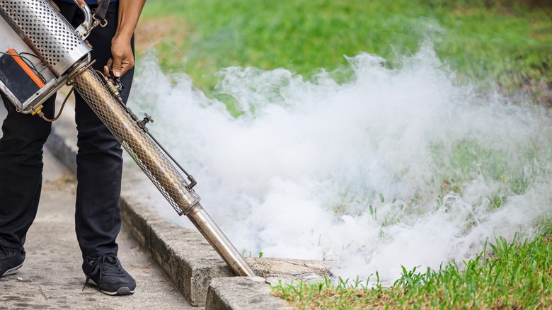 can i turn my leaf blower into a mosquito fogger